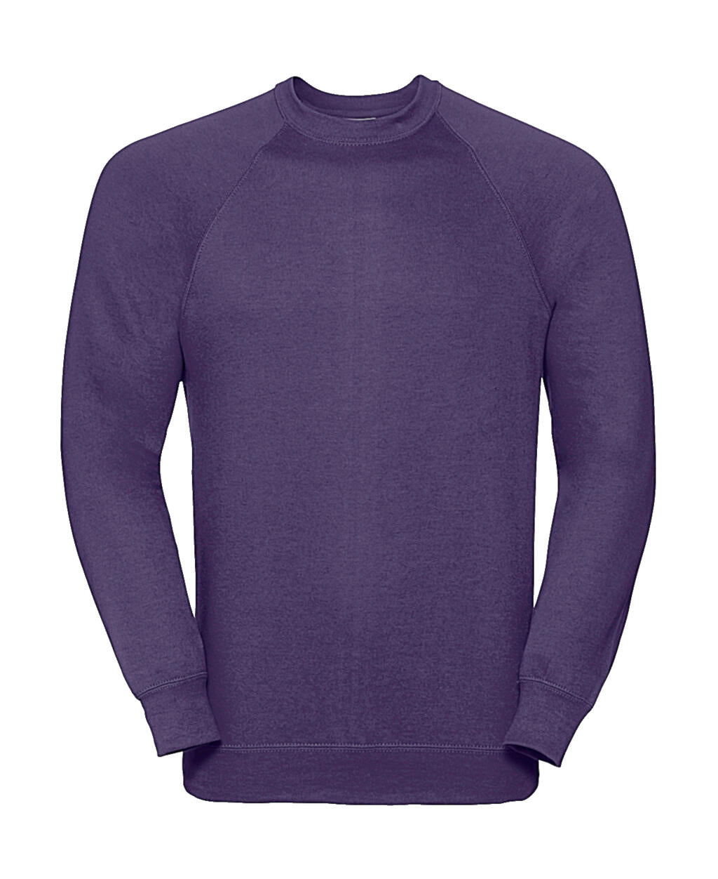 Classic Raglan Sweatshirt in Farbe Purple