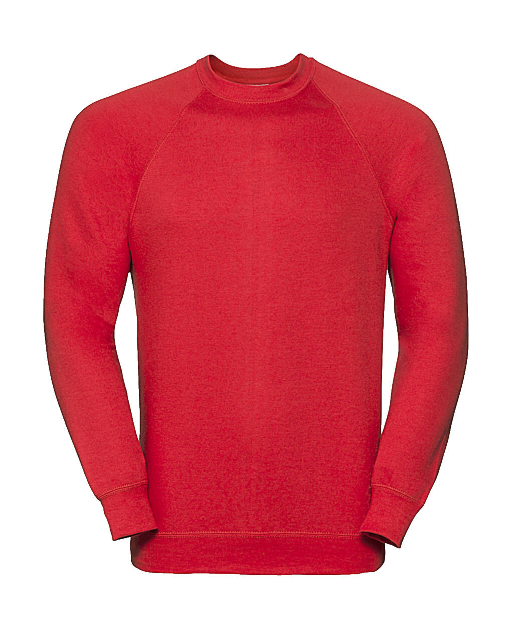 Classic Raglan Sweatshirt in Farbe Bright Red
