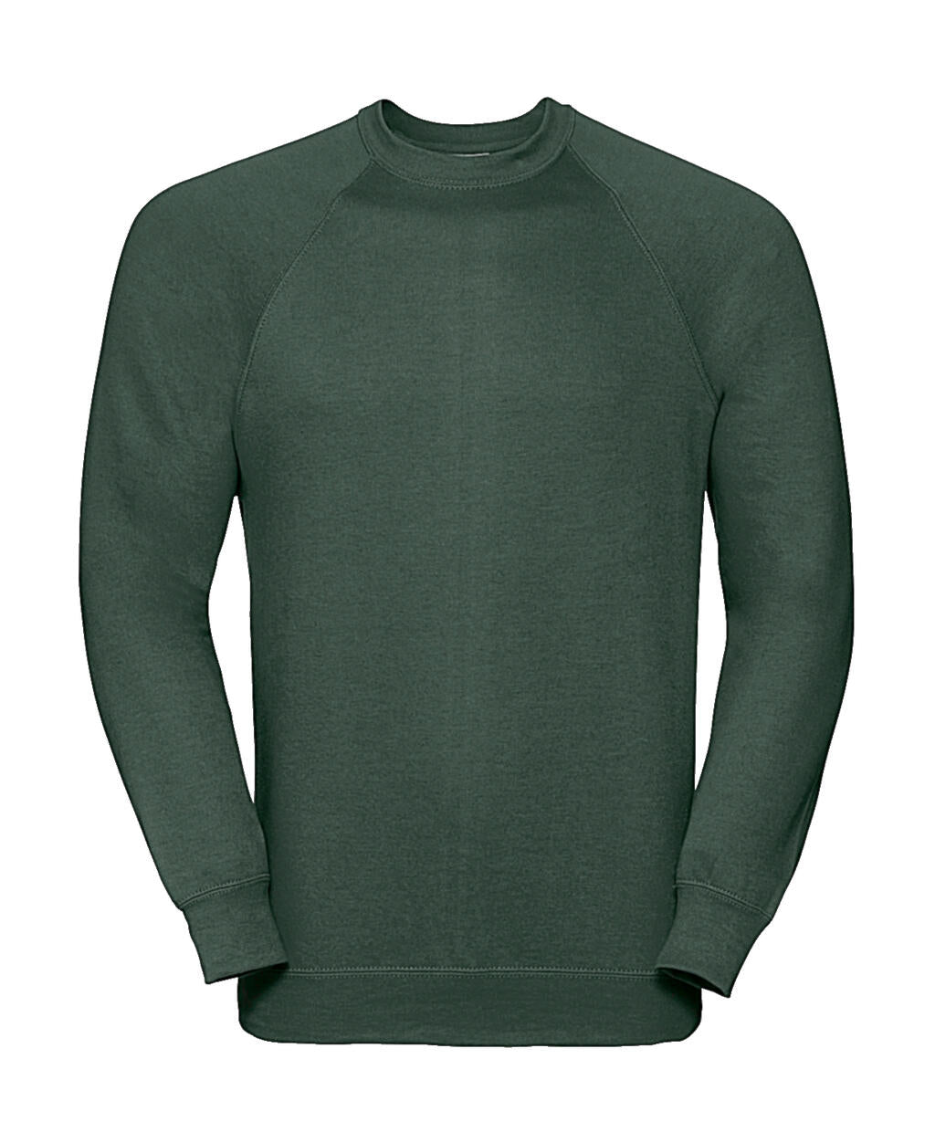 Classic Raglan Sweatshirt in Farbe Bottle Green