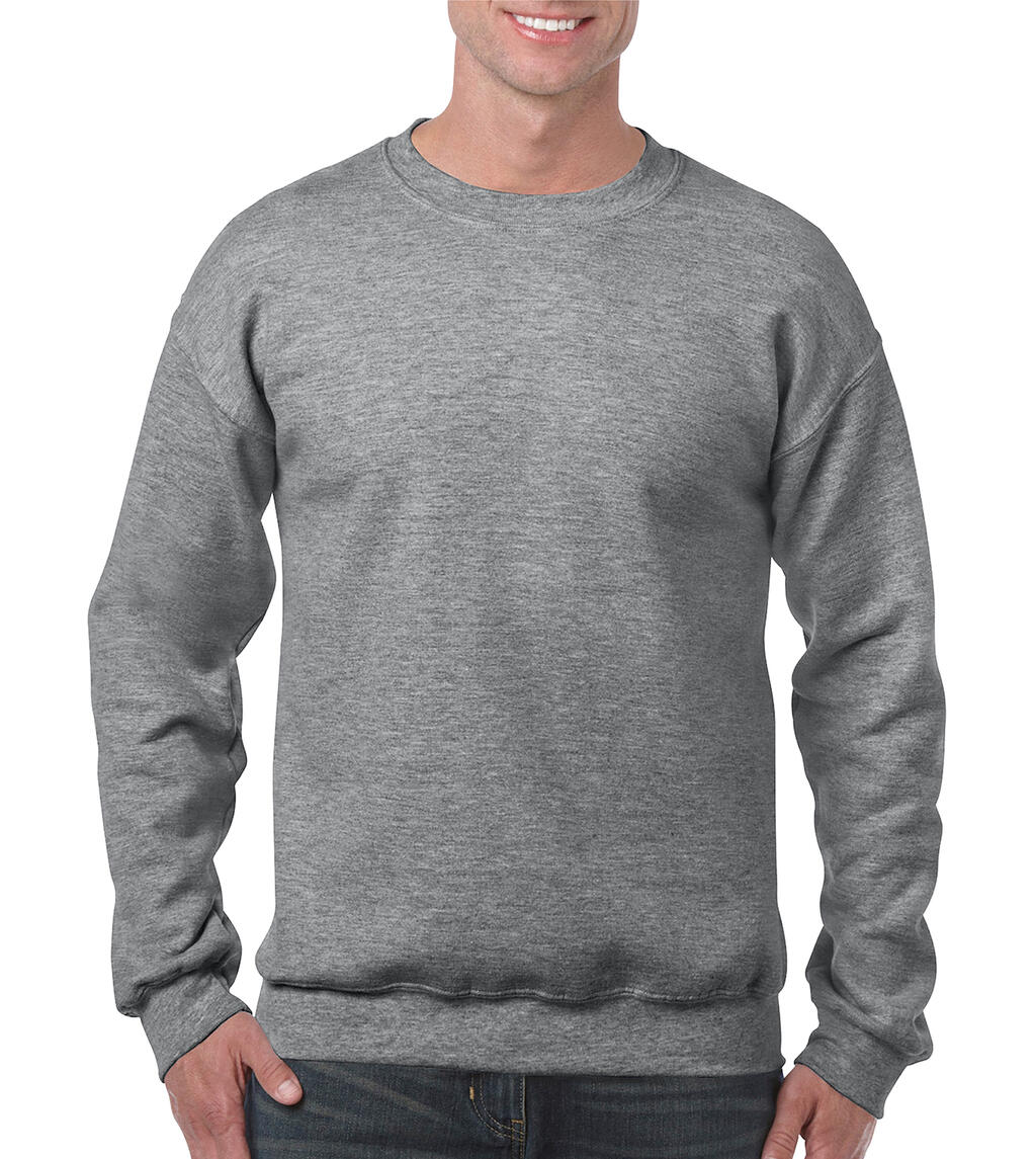 Heavy Blend Adult Crewneck Sweat in Farbe Graphite Heather