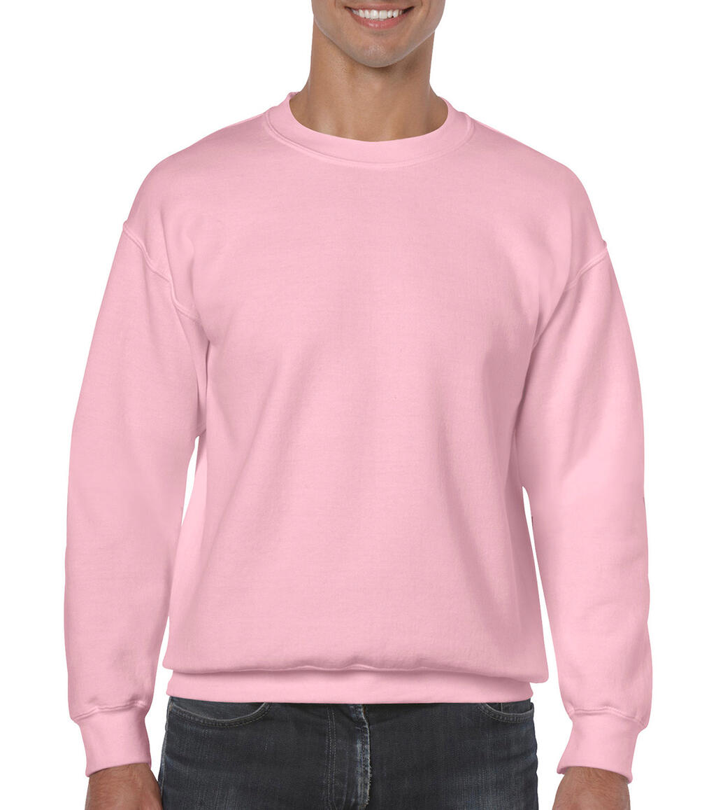 Heavy Blend Adult Crewneck Sweat in Farbe Light Pink