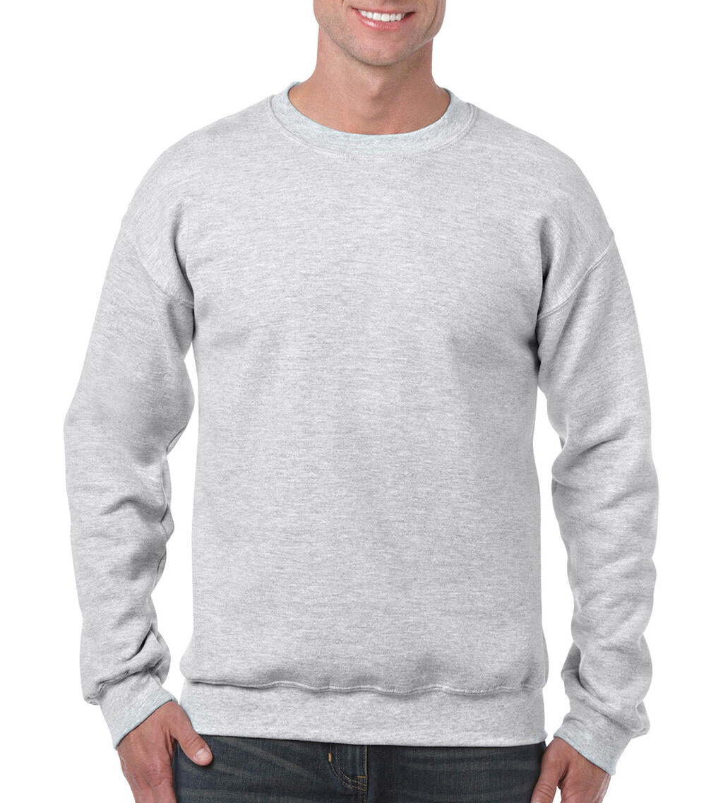 Heavy Blend Adult Crewneck Sweat in Farbe Ash Grey