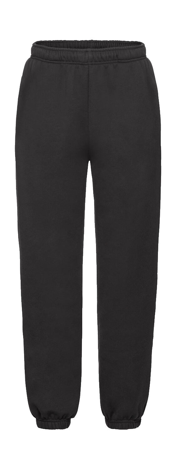 Kids' Premium Elasticated Cuff Jog Pants in Farbe Black