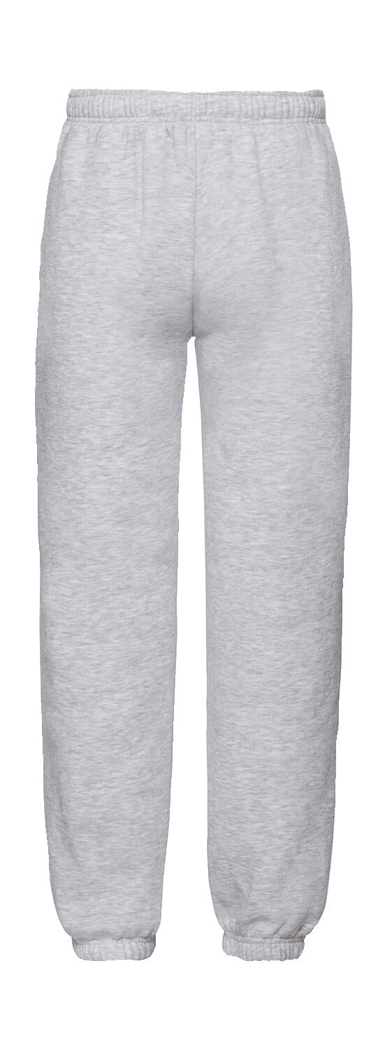 Kids' Premium Elasticated Cuff Jog Pants in Farbe Black