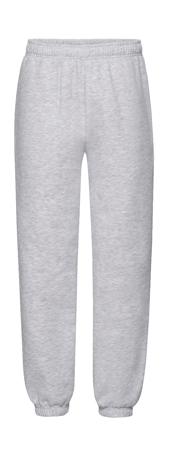 Kids' Premium Elasticated Cuff Jog Pants in Farbe Heather Grey