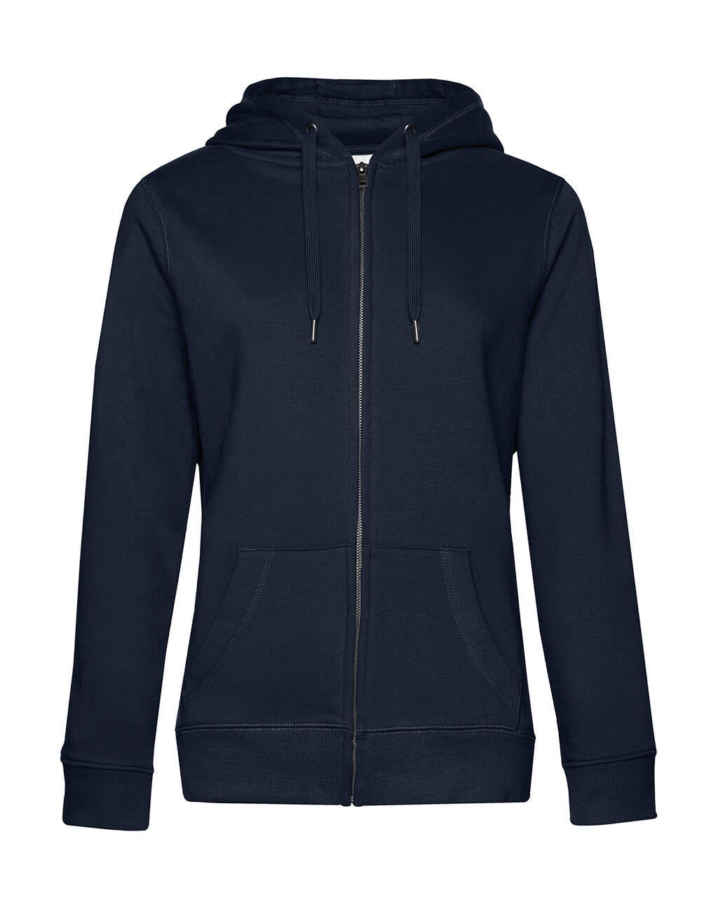 QUEEN Zipped Hood_° in Farbe Navy Blue