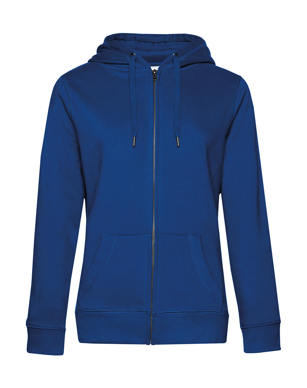 QUEEN Zipped Hood_° in Farbe Royal