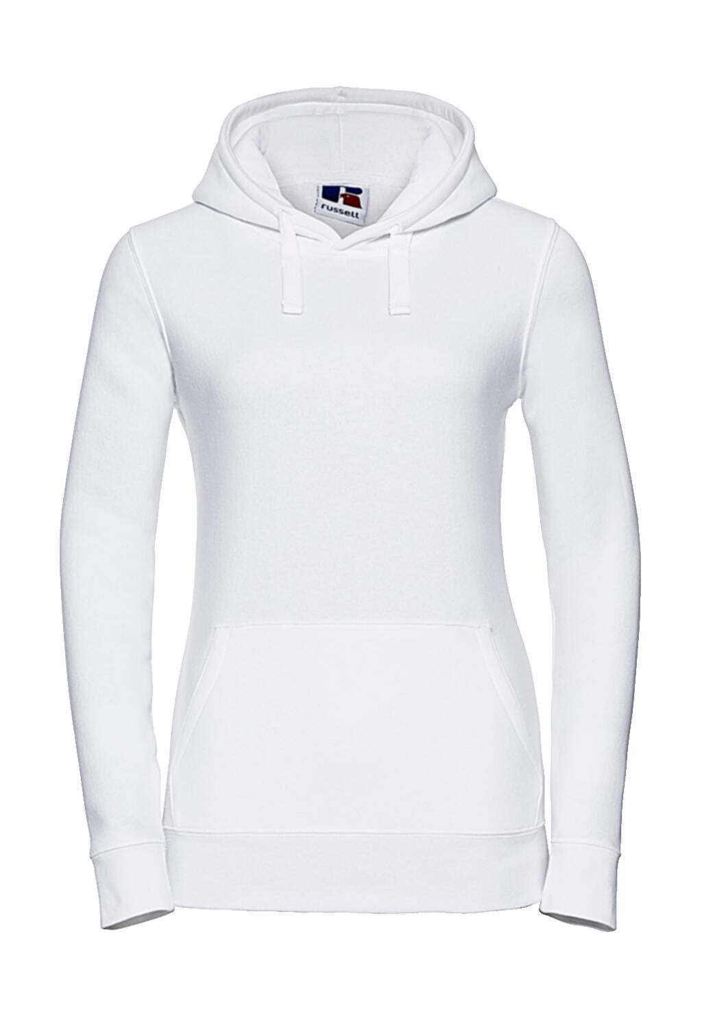 Ladies' Authentic Hooded Sweat in Farbe White
