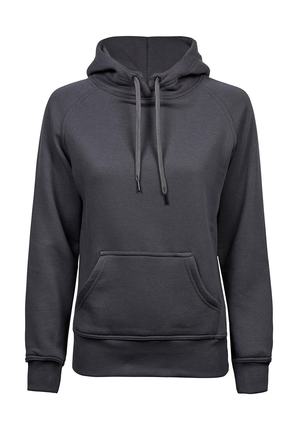 Ladies' Hooded Sweat in Farbe Dark Grey