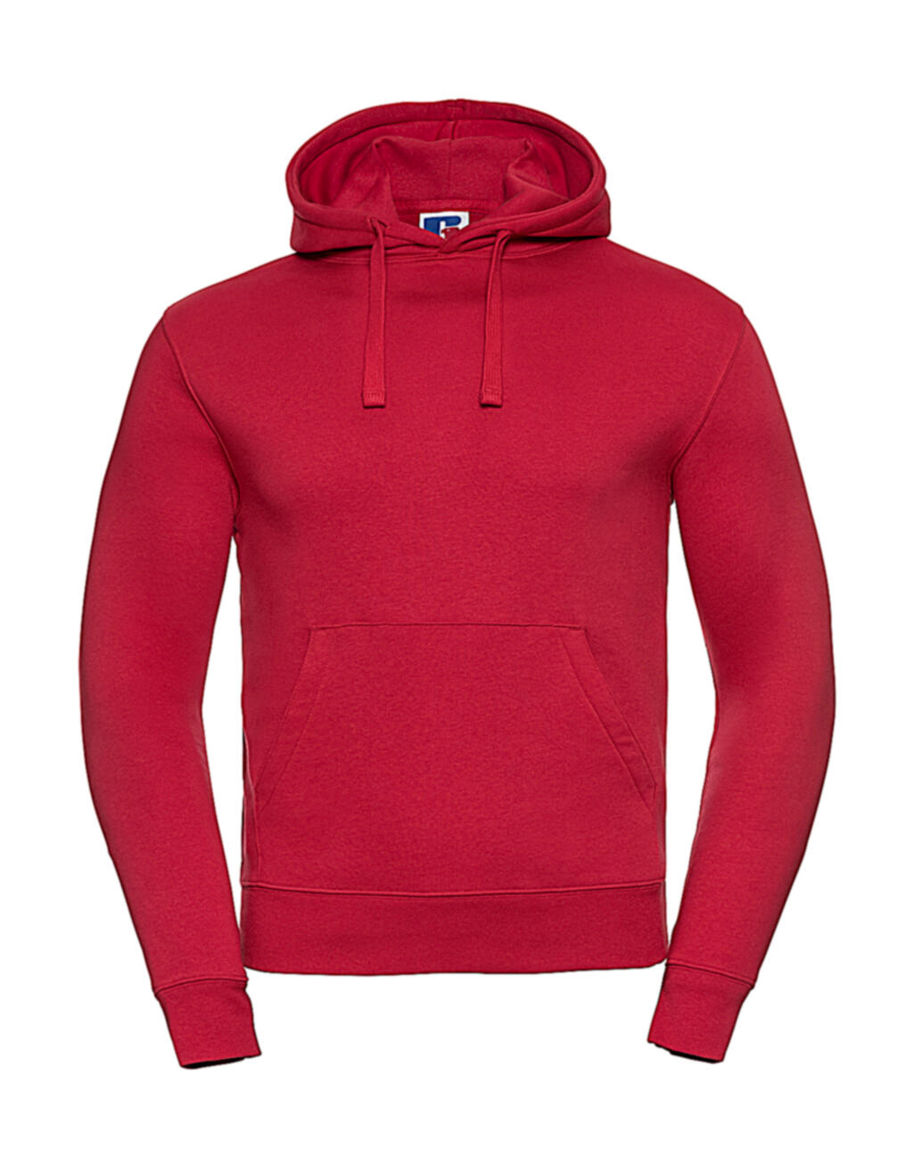 Men's Authentic Hooded Sweat in Farbe Classic Red