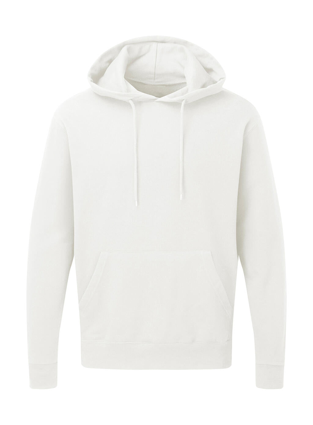 Hooded Sweatshirt Men in Farbe Snowwhite