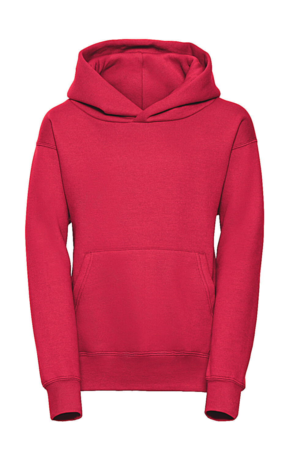 Kids' Hooded Sweat in Farbe Classic Red