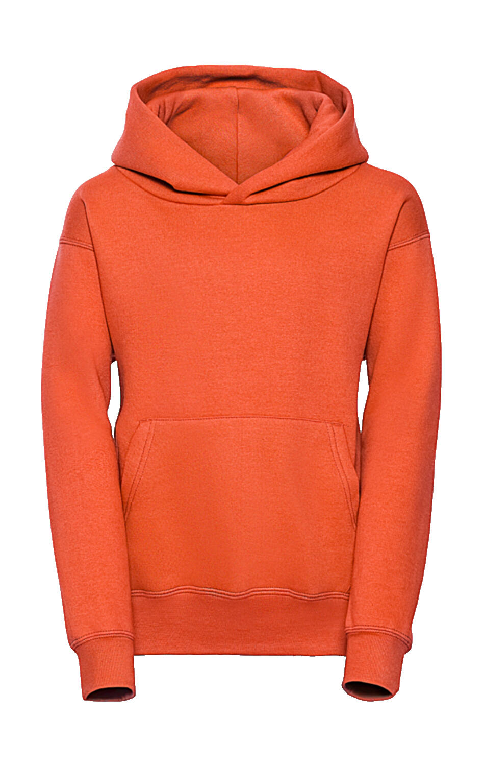 Kids' Hooded Sweat in Farbe Orange