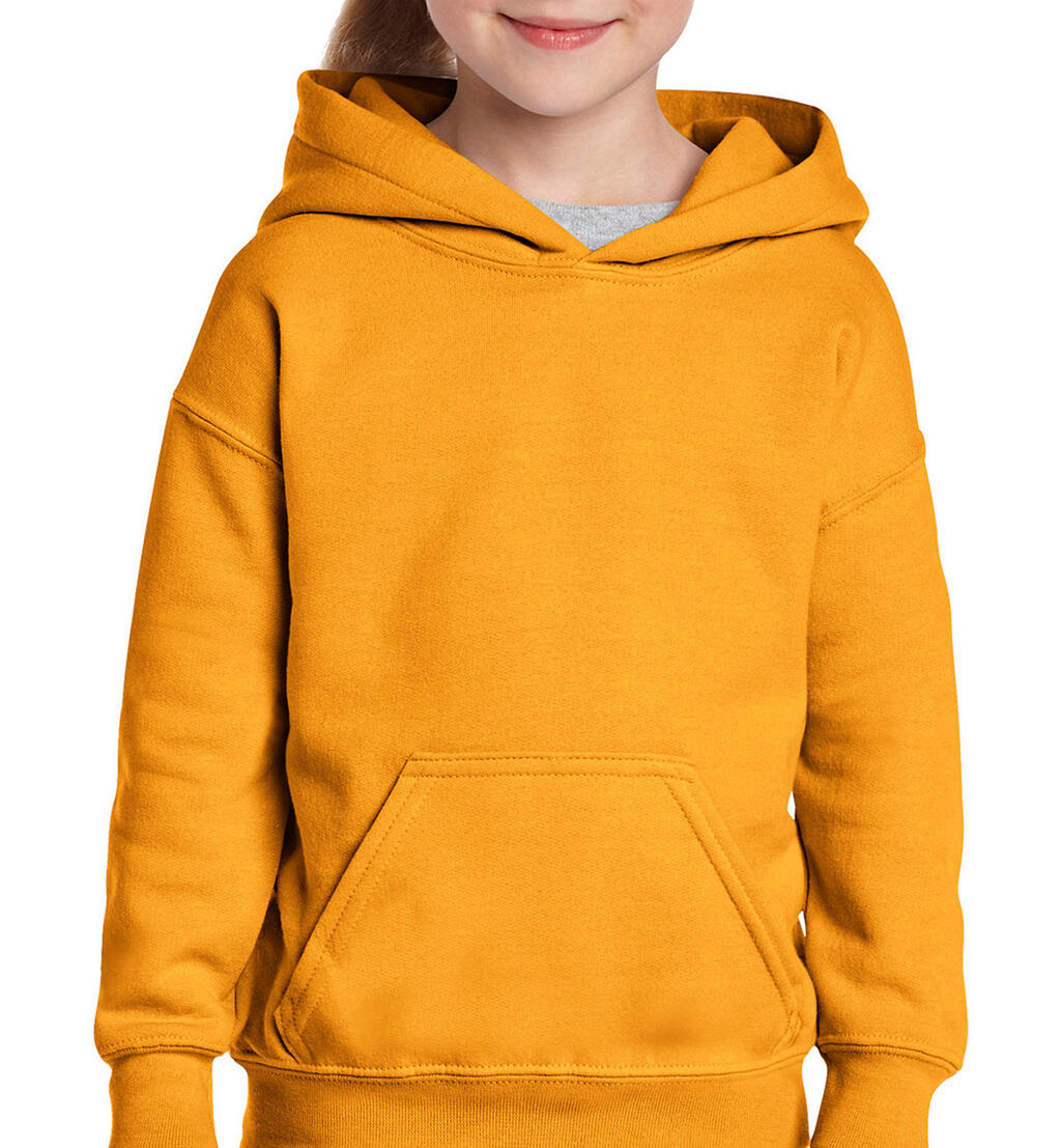 Heavy Blend Youth Hooded Sweat in Farbe Gold