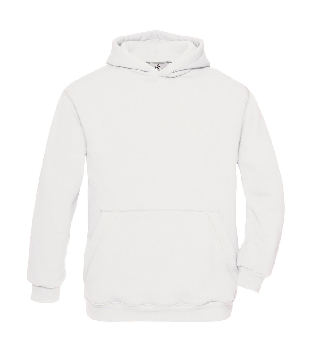 Hooded/kids Sweat in Farbe White
