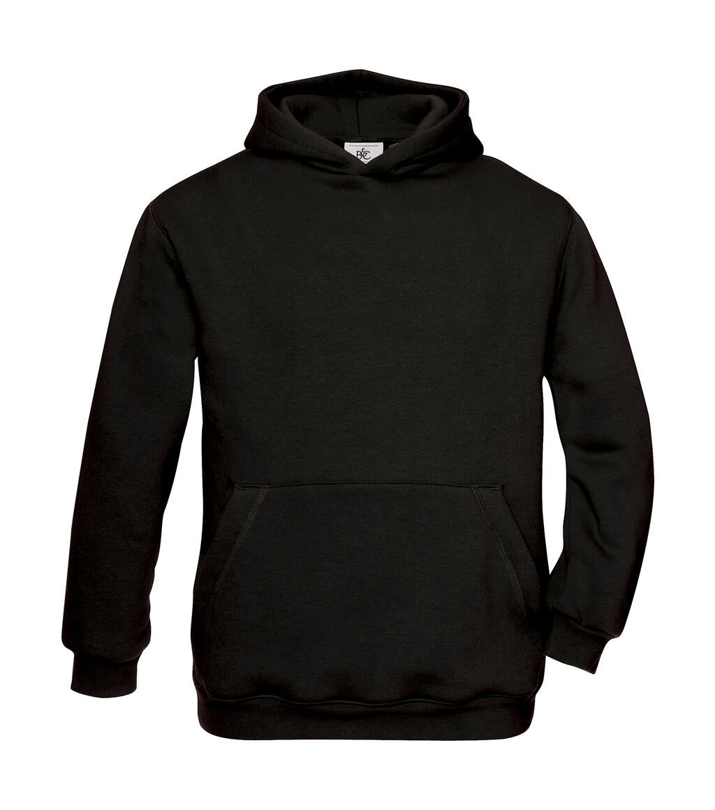 Hooded/kids Sweat in Farbe Black