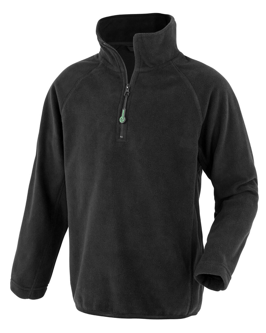 Junior Recycled Microfleece Top in Farbe Black