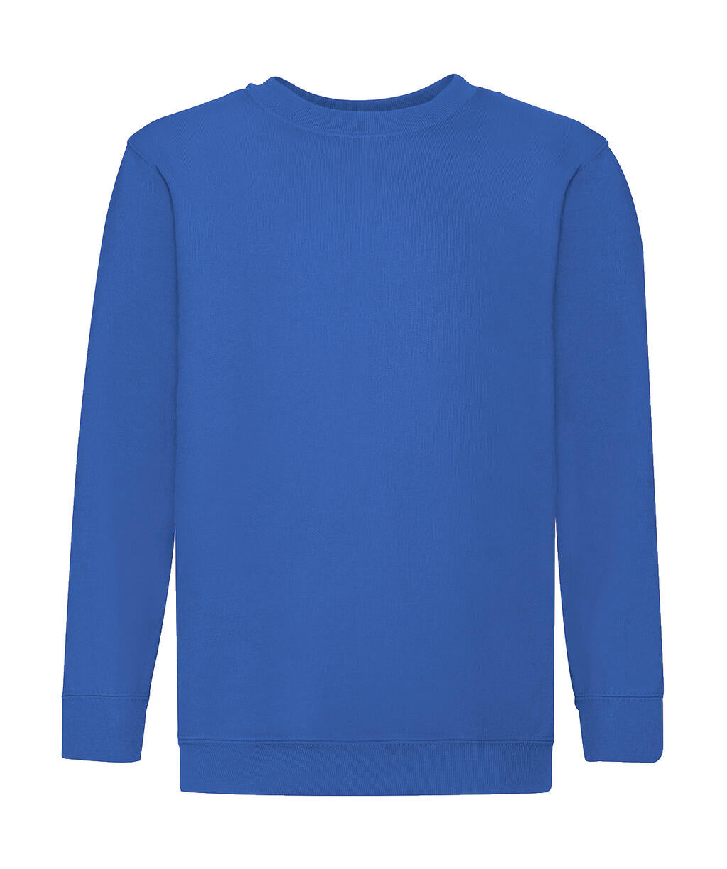 Kids' Classic Set-In Sweat in Farbe Royal Blue