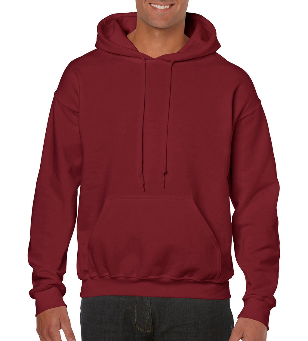 Heavy Blend Adult Hooded Sweatshirt in Farbe Garnet