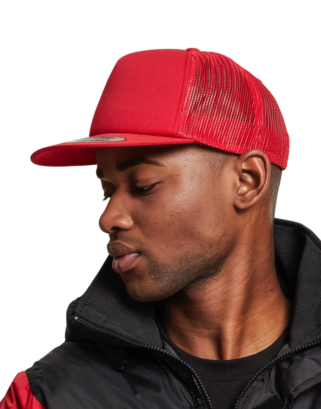 Foam Trucker in Farbe White
