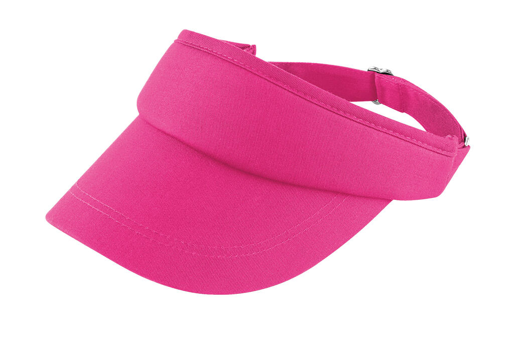 Sports Visor in Farbe Fuchsia