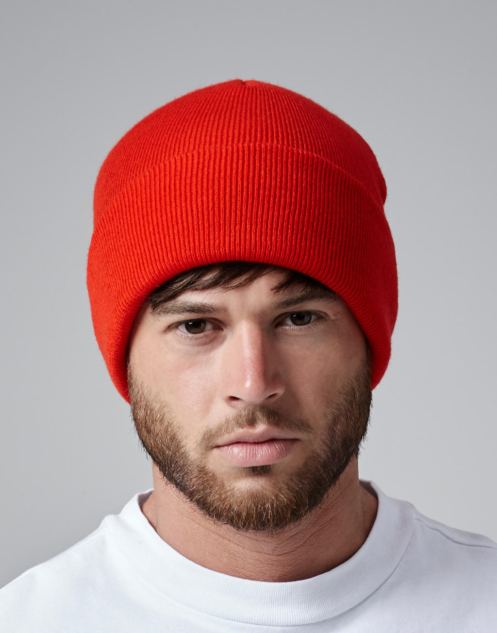 Original Cuffed Beanie in Farbe White