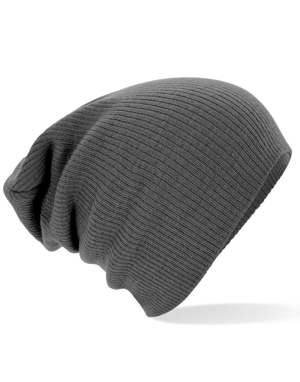 Slouch Beanie in Farbe Black