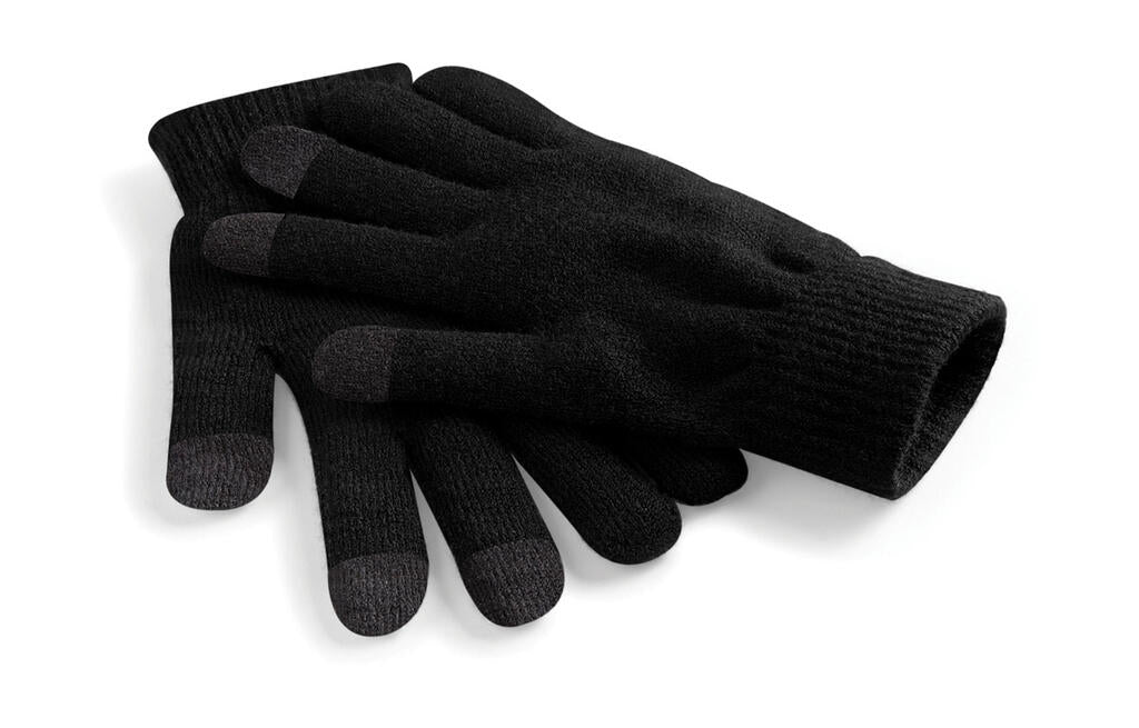TouchScreen Smart Gloves in Farbe Black