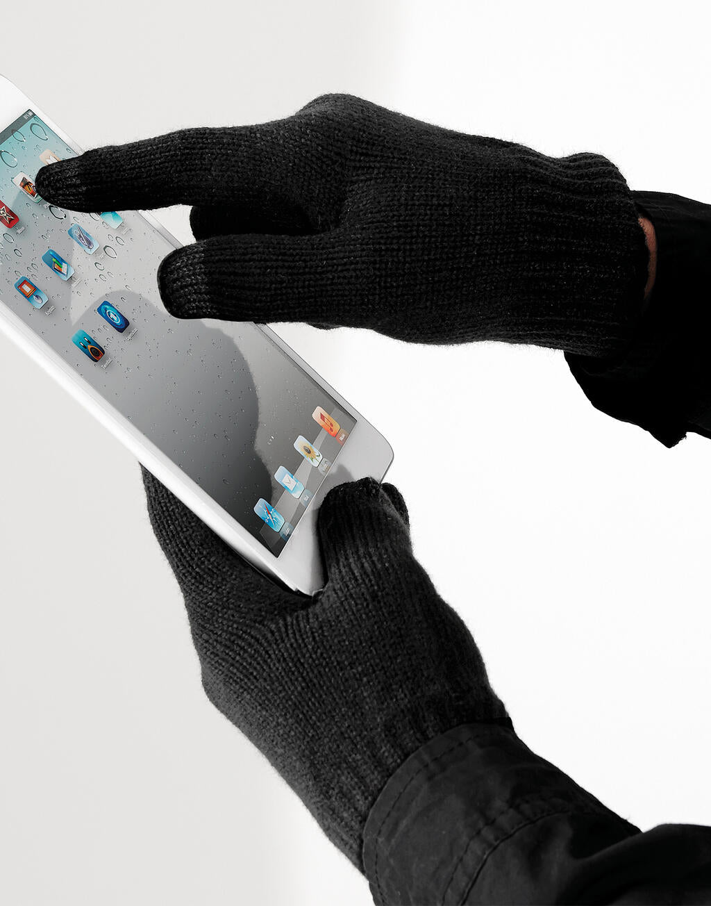 TouchScreen Smart Gloves in Farbe Black