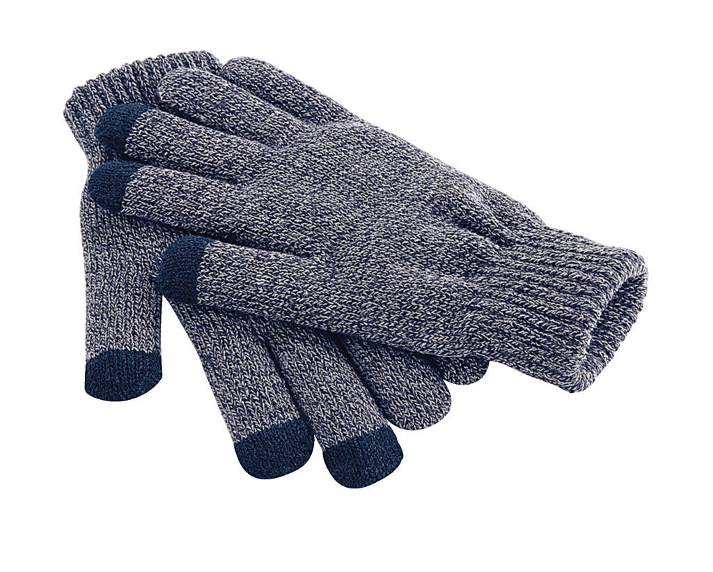 TouchScreen Smart Gloves in Farbe Heather Navy