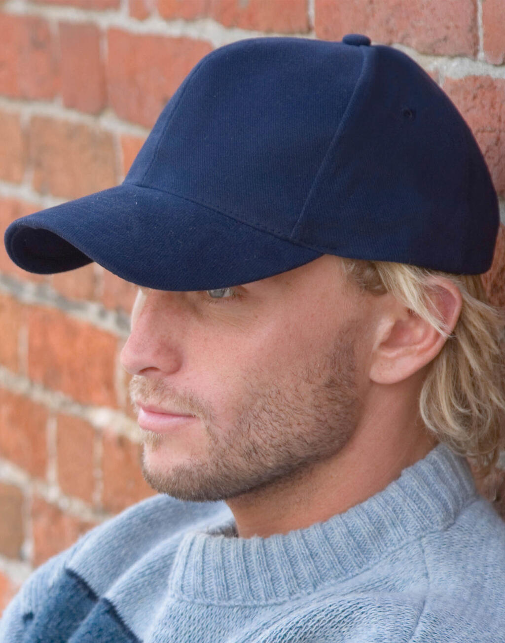 Pro-Style Heavy Cotton Cap in Farbe White