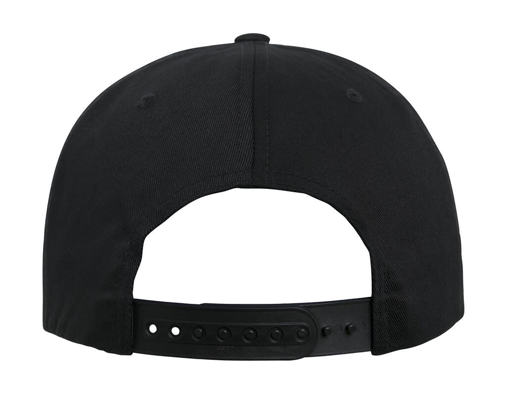 Organic Cotton Snapback in Farbe Black