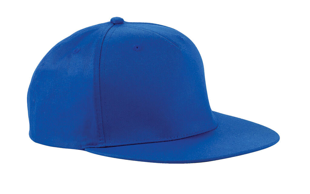5 Panel Snapback Rapper Cap in Farbe Bright Royal
