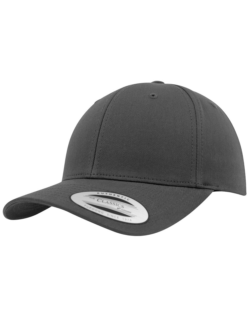 Curved Classic Snapback in Farbe Black