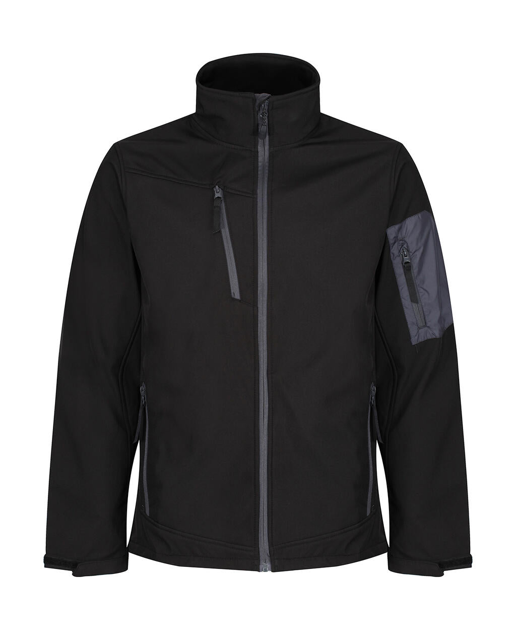 Arcola 3 Layer Softshell in Farbe Black/Seal Grey