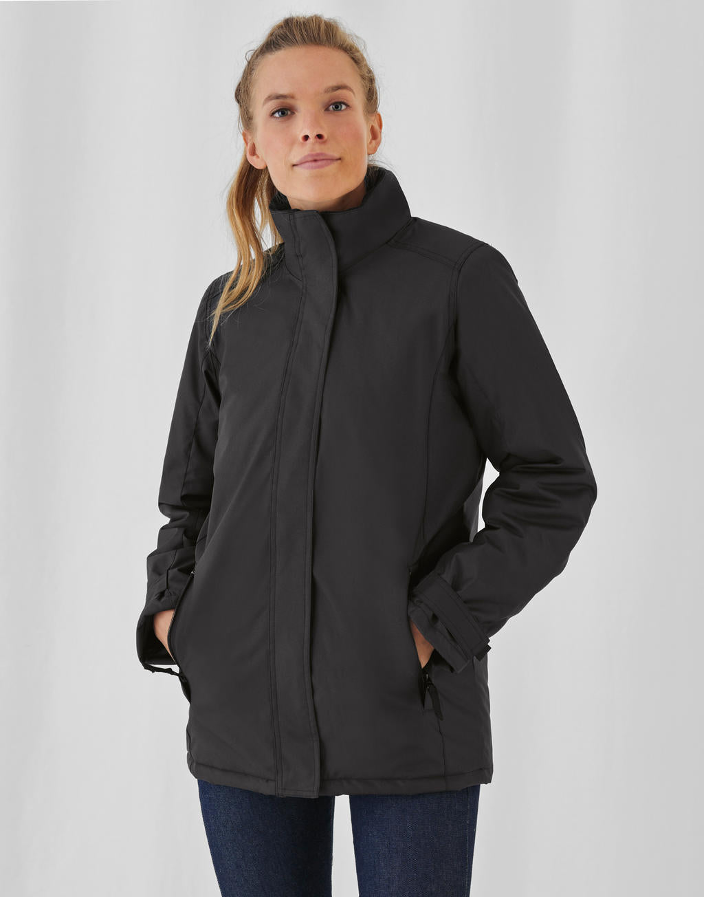 Real+/women Heavy Weight Jacket in Farbe White