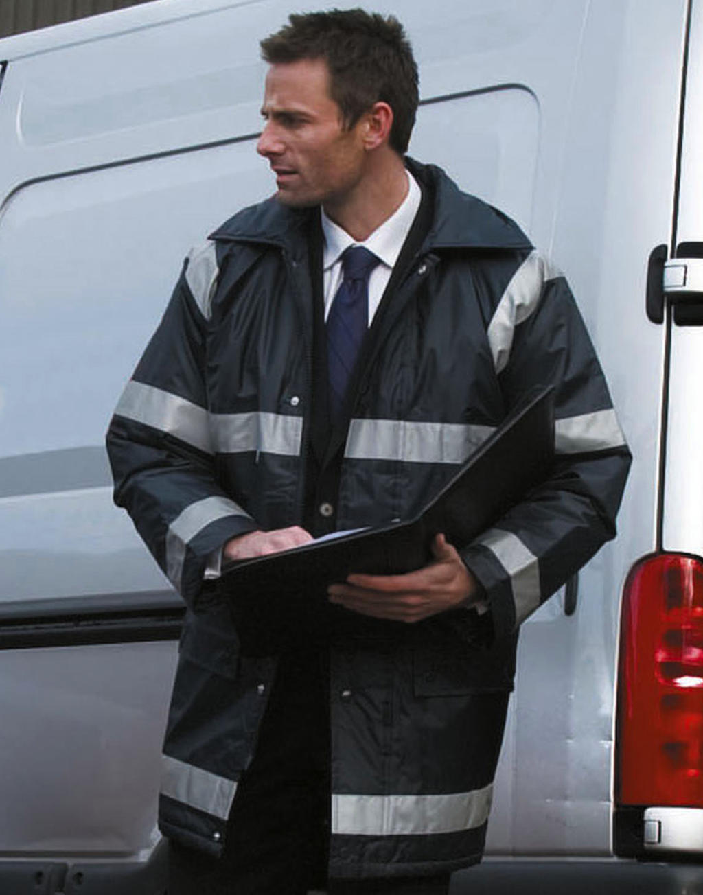 Management Coat in Farbe Black