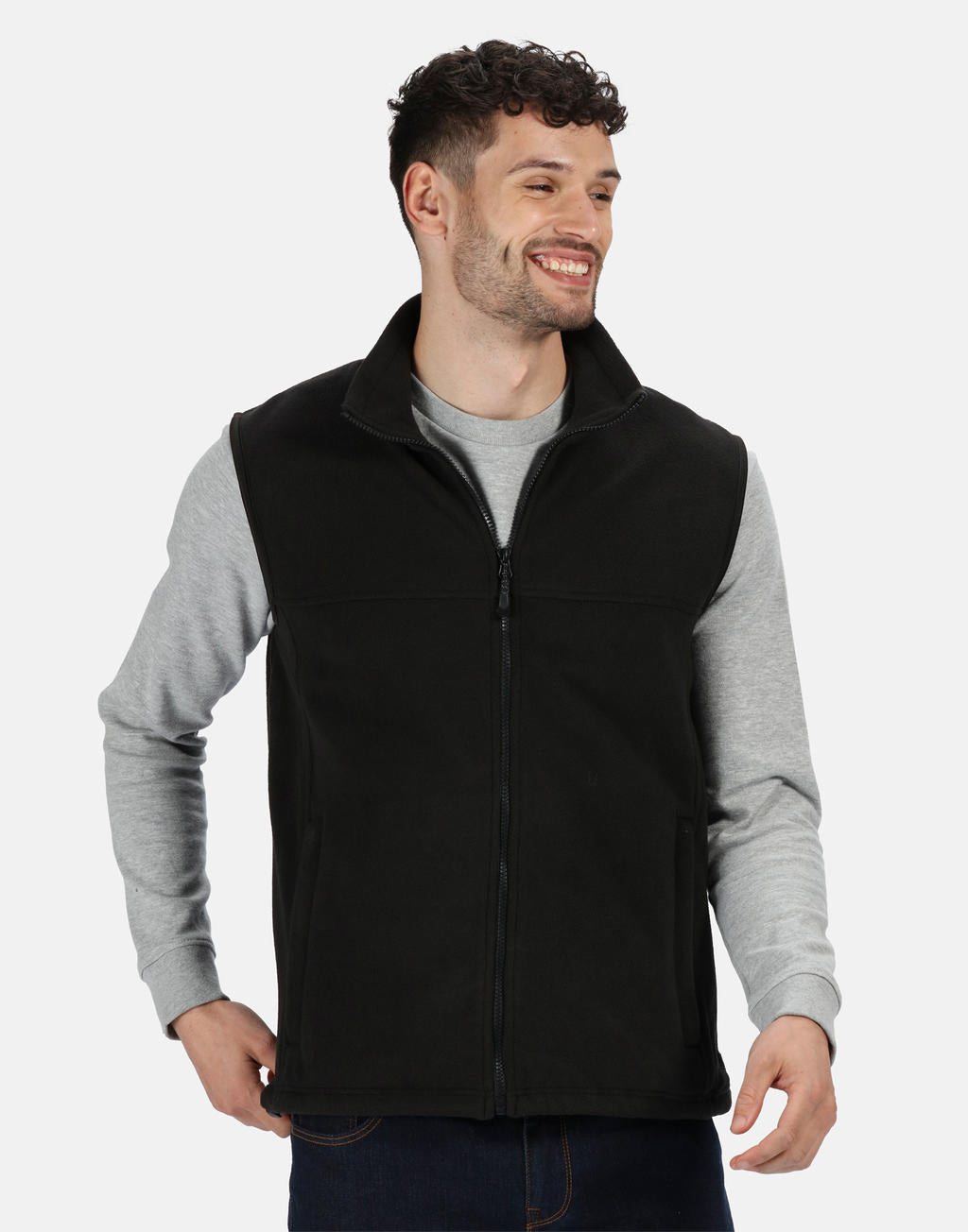 Haber II Bodywarmer in Farbe Black