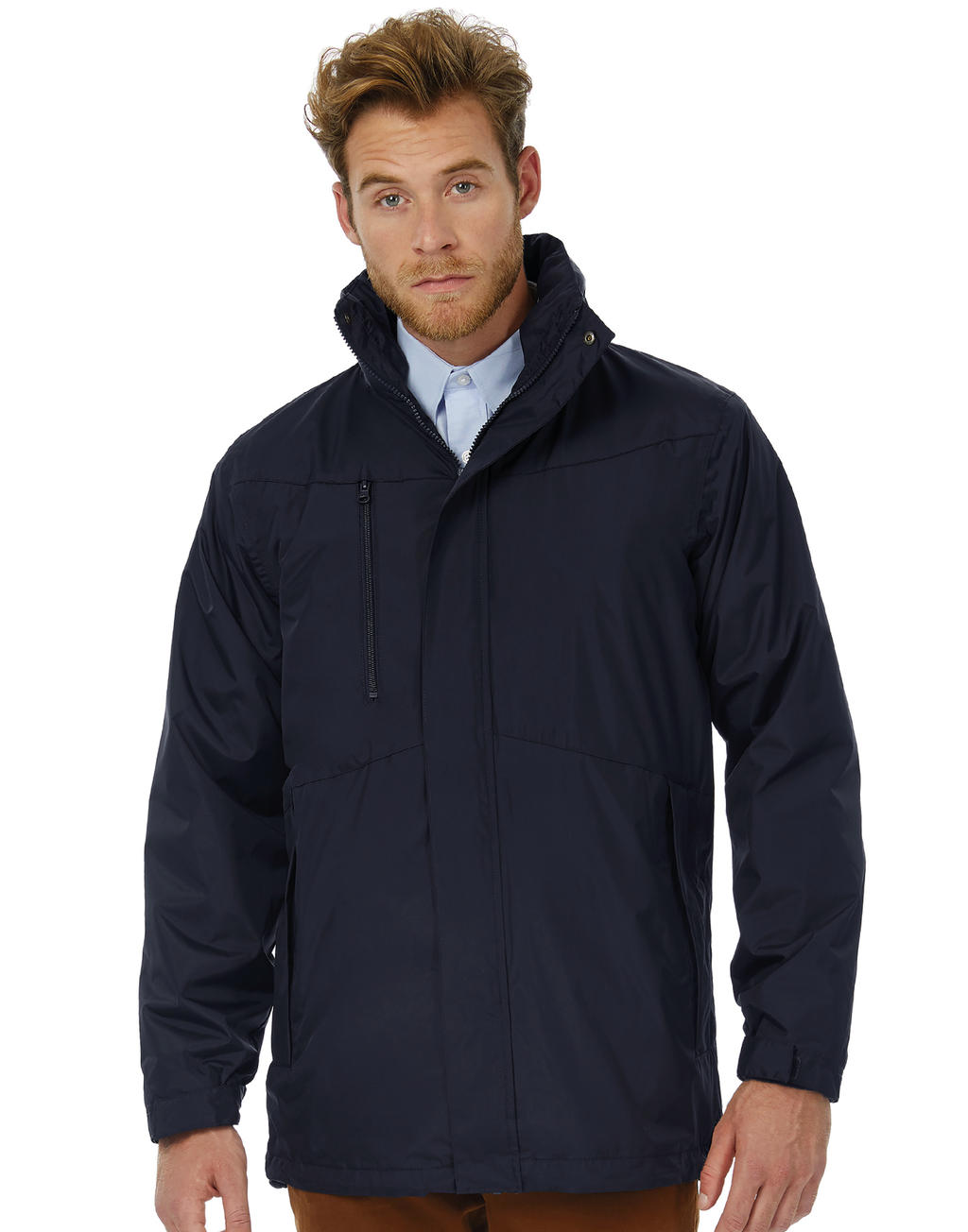 Corporate 3-in-1 Jacket in Farbe Black