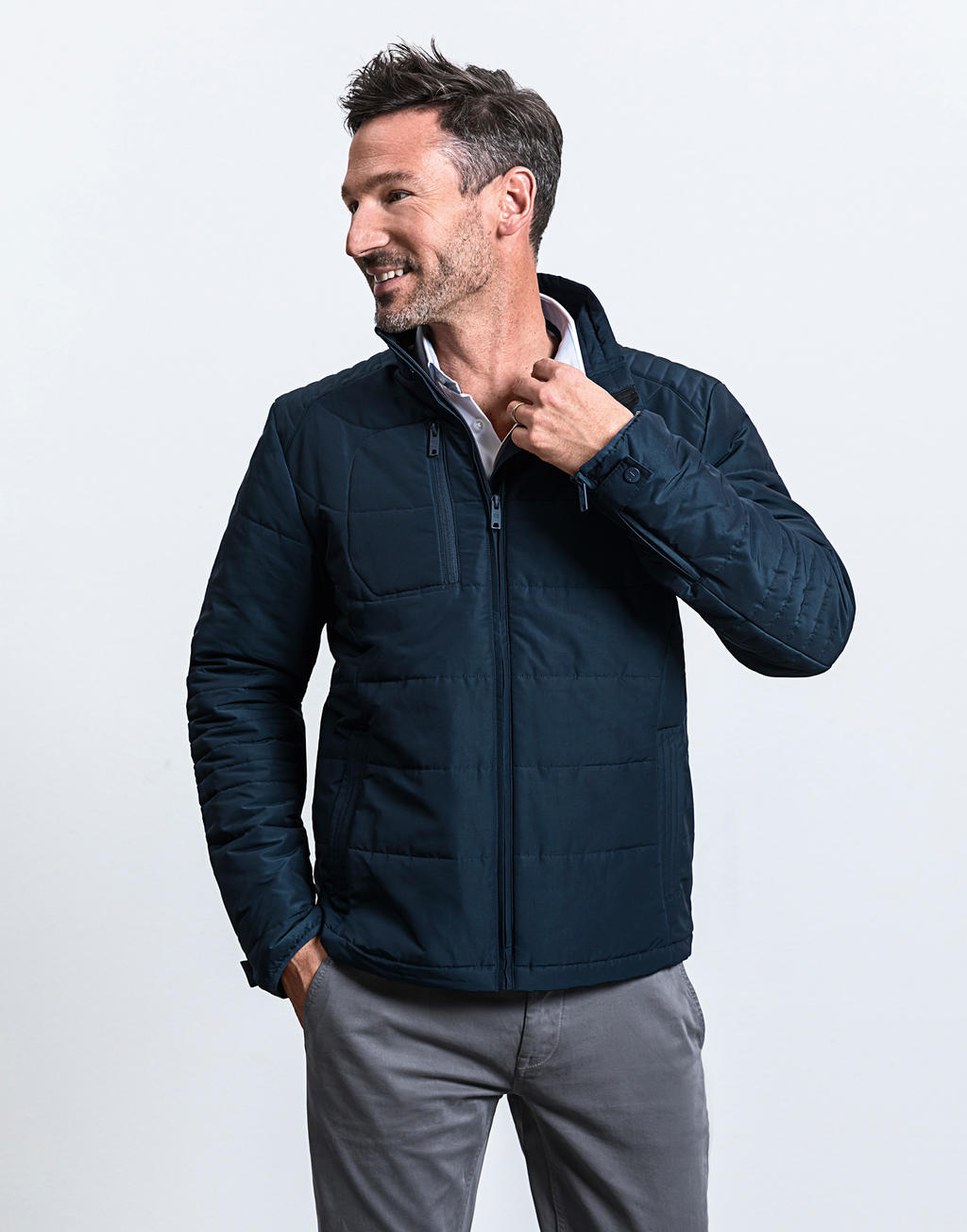 Men's Cross Jacket in Farbe Black