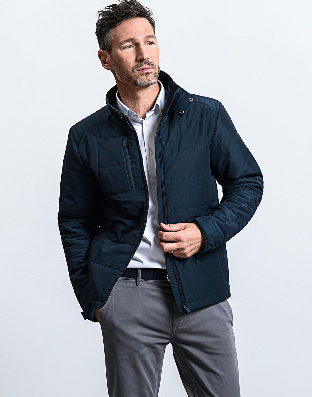 Men's Cross Jacket in Farbe Black