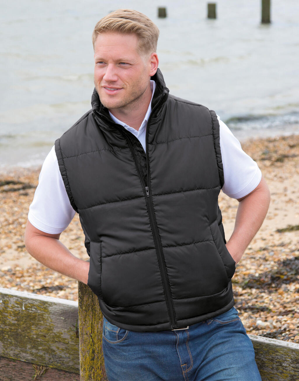 Core Bodywarmer in Farbe Black