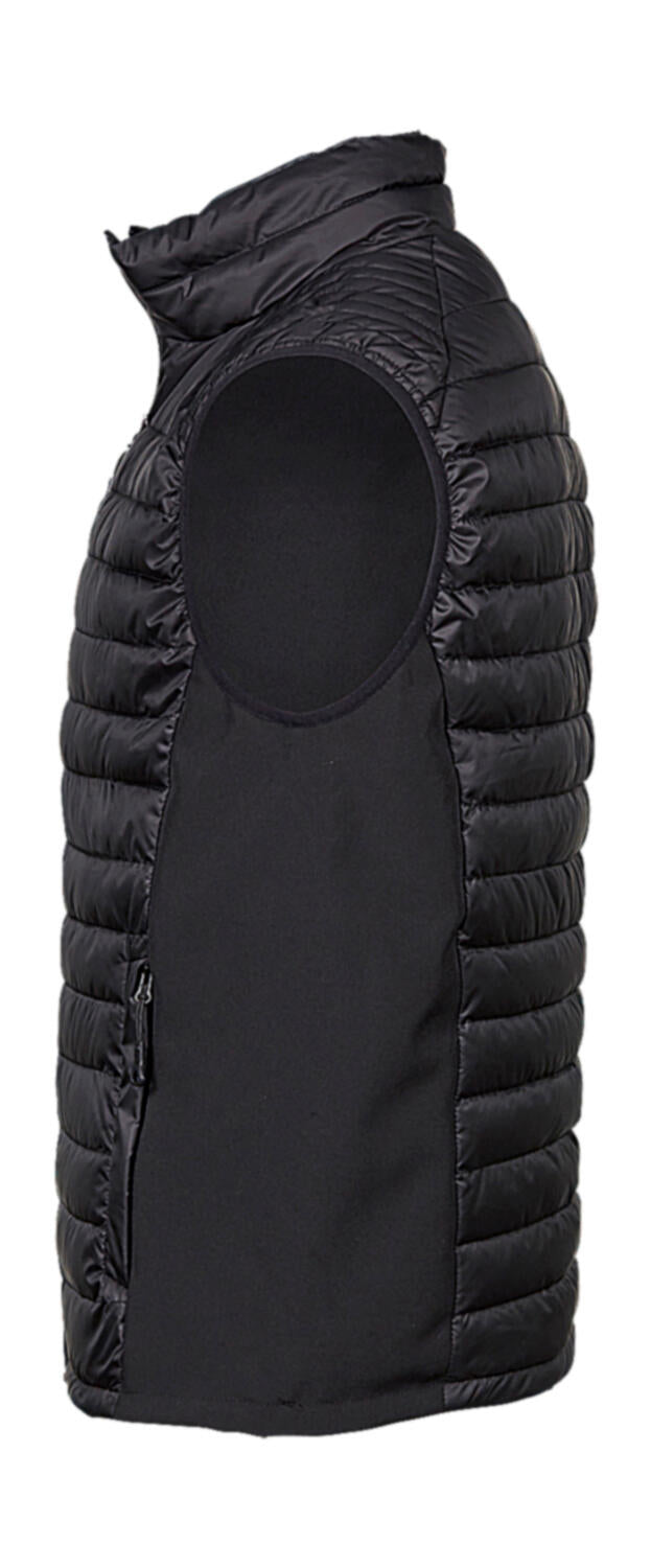 Crossover Bodywarmer in Farbe Black/Black