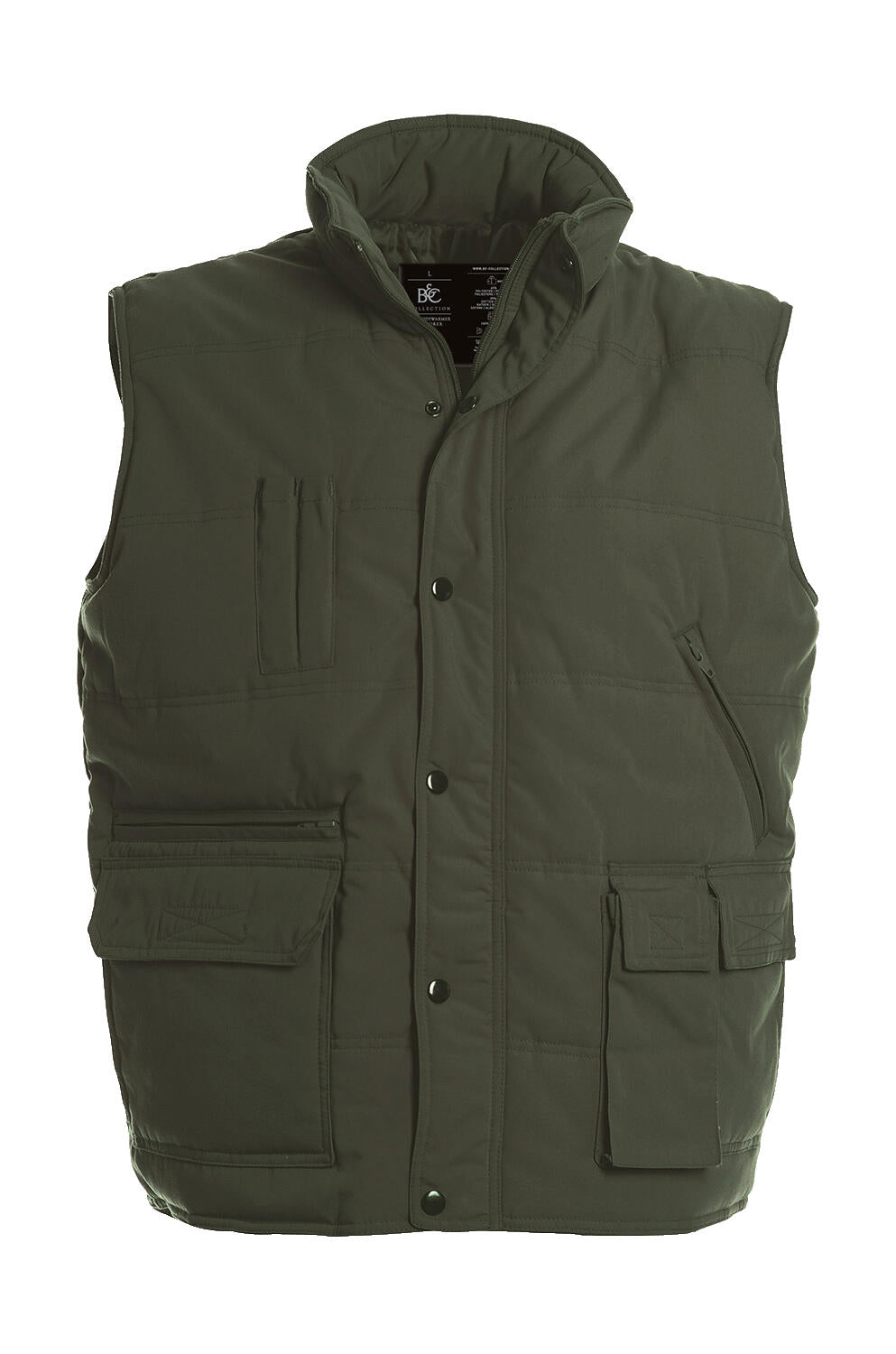 Bodywarmer Explorer in Farbe Olive
