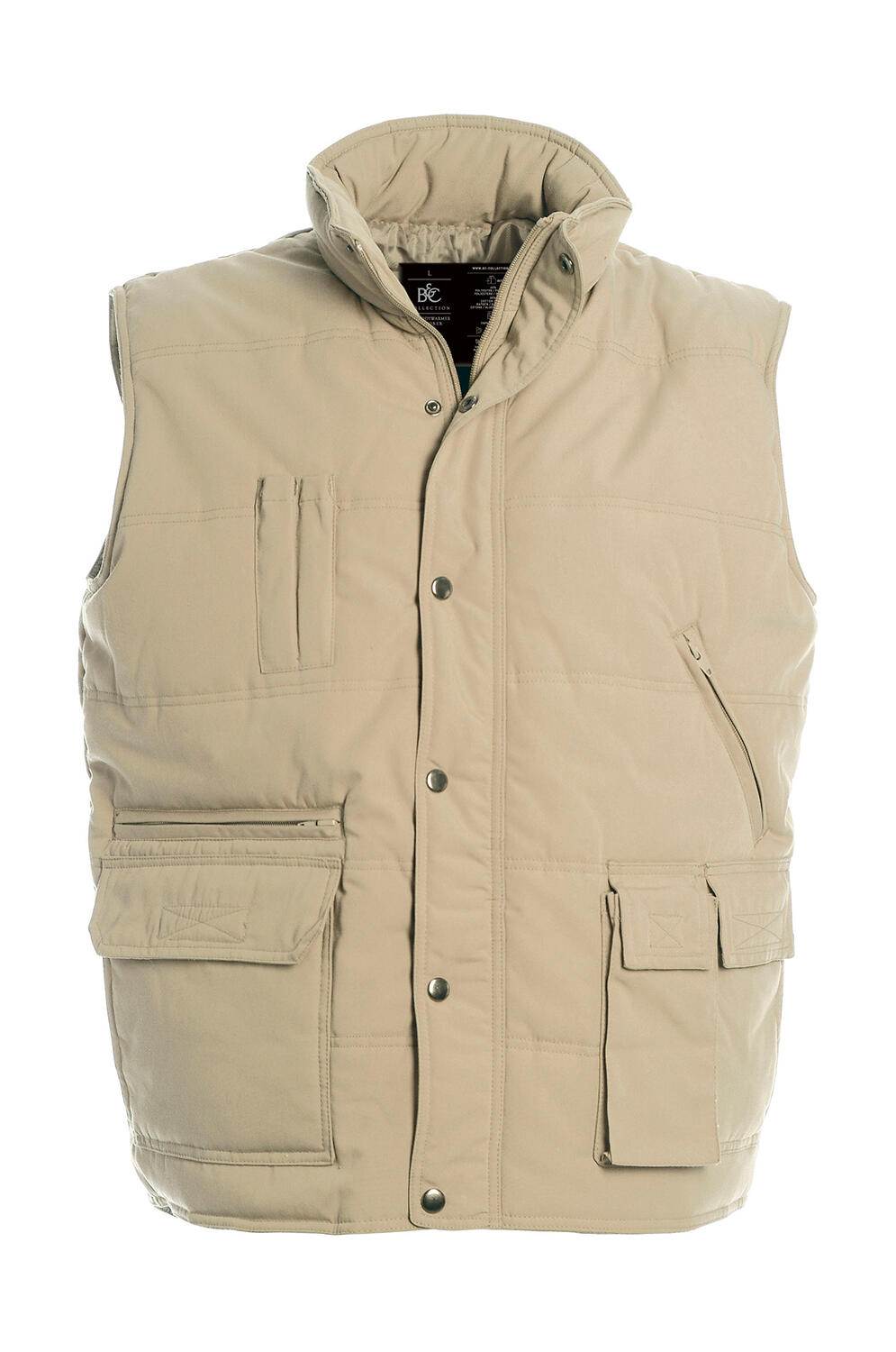 Bodywarmer Explorer in Farbe Beige