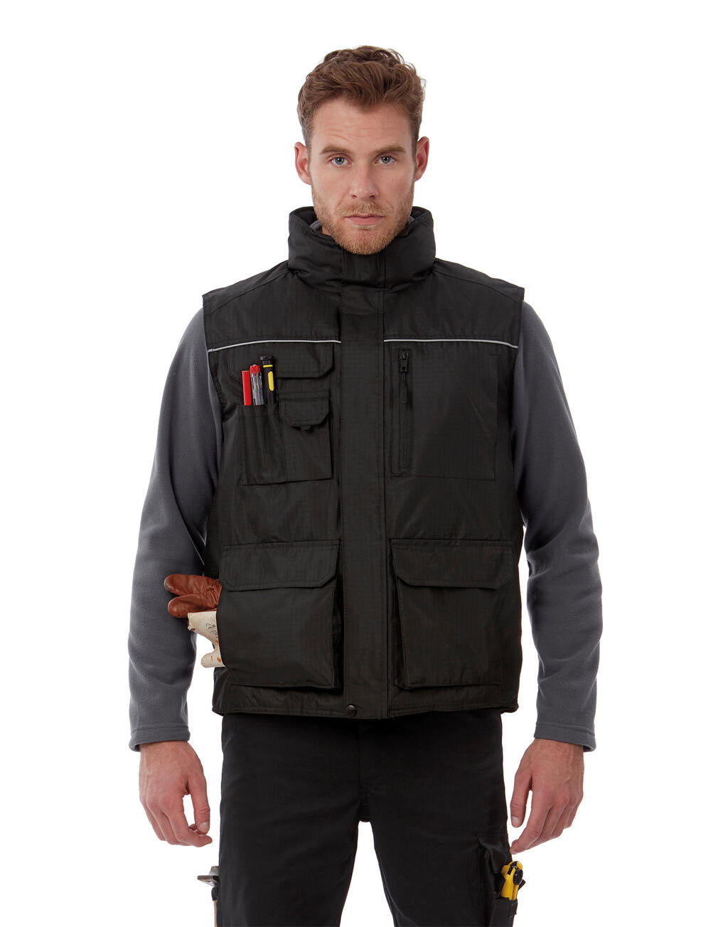 Expert Pro Workwear Bodywarmer in Farbe Black