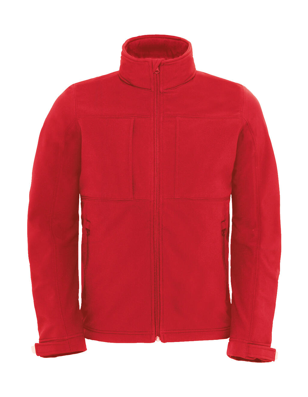 Hooded Softshell/men in Farbe Red