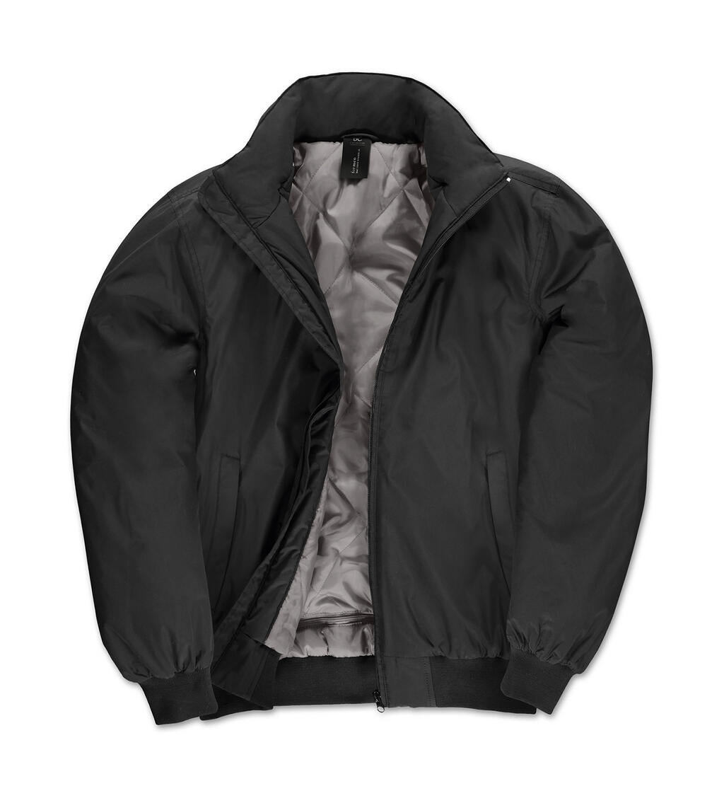 Crew Bomber/men Jacket in Farbe Black/Warm Grey