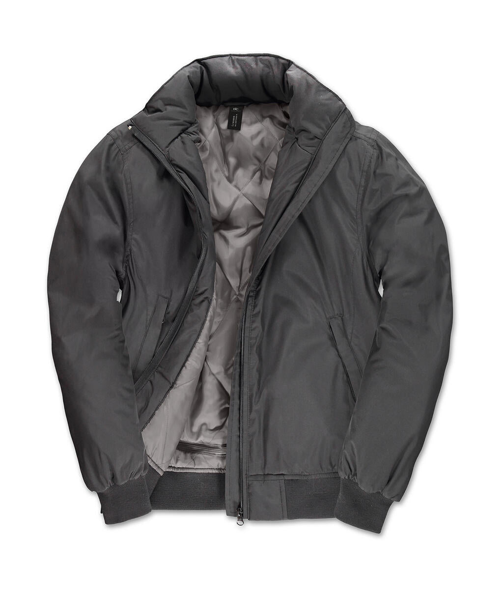 Crew Bomber/women Jacket in Farbe Dark Grey/Warm Grey