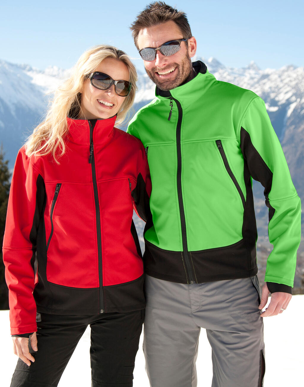 Softshell Activity Jacket in Farbe Navy/Black